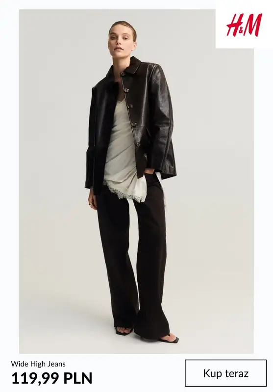 H&M - gazetka promocyjna Damskie JEANSY od środy 11.02  - strona 5