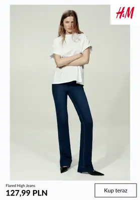 H&M - gazetka promocyjna Damskie JEANSY od środy 11.02  - strona 9