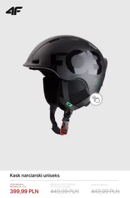 4F - gazetka promocyjna Akcesoria narciarskie od środy 11.02  - strona 5