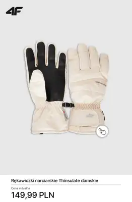4F - gazetka promocyjna Akcesoria narciarskie od środy 11.02  - strona 2