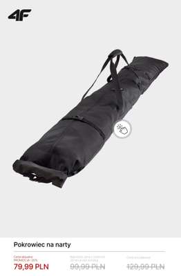 4F - gazetka promocyjna Akcesoria narciarskie od środy 11.02  - strona 6