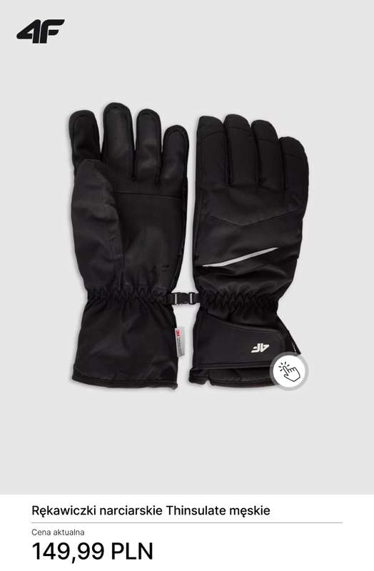4F - gazetka promocyjna Akcesoria narciarskie od środy 11.02  - strona 9