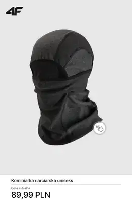 4F - gazetka promocyjna Akcesoria narciarskie od środy 11.02  - strona 8