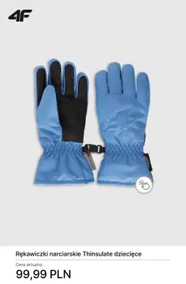 4F - gazetka promocyjna Akcesoria narciarskie od środy 11.02  - strona 12
