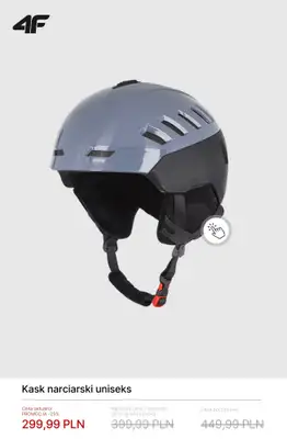 4F - gazetka promocyjna Akcesoria narciarskie od środy 11.02  - strona 7