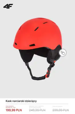 4F - gazetka promocyjna Akcesoria narciarskie od środy 11.02  - strona 10