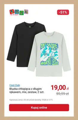 Smyk - gazetka promocyjna Dodatkowe -25% na ubrania i buty od środy 11.02 do poniedziałku 16.02 - strona 7