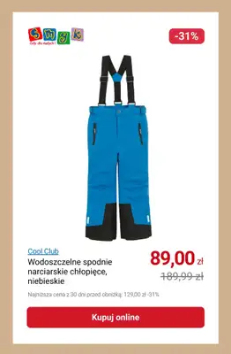 Smyk - gazetka promocyjna Dodatkowe -25% na ubrania i buty od środy 11.02 do poniedziałku 16.02 - strona 8