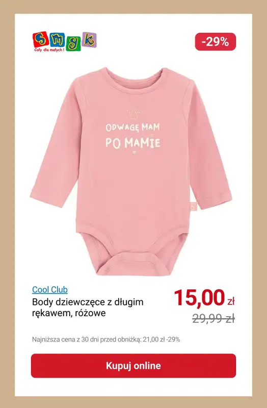 Smyk - gazetka promocyjna Dodatkowe -25% na ubrania i buty od środy 11.02 do poniedziałku 16.02 - strona 3