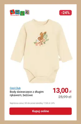 Smyk - gazetka promocyjna Dodatkowe -25% na ubrania i buty od środy 11.02 do poniedziałku 16.02 - strona 9