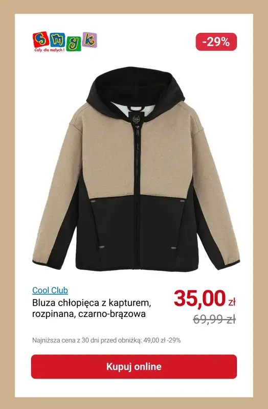 Smyk - gazetka promocyjna Dodatkowe -25% na ubrania i buty od środy 11.02 do poniedziałku 16.02 - strona 10