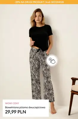 Sinsay - gazetka promocyjna -28% z kodem na na drugi, tańszy, nieprzeceniony produkt od środy 11.02  - strona 8