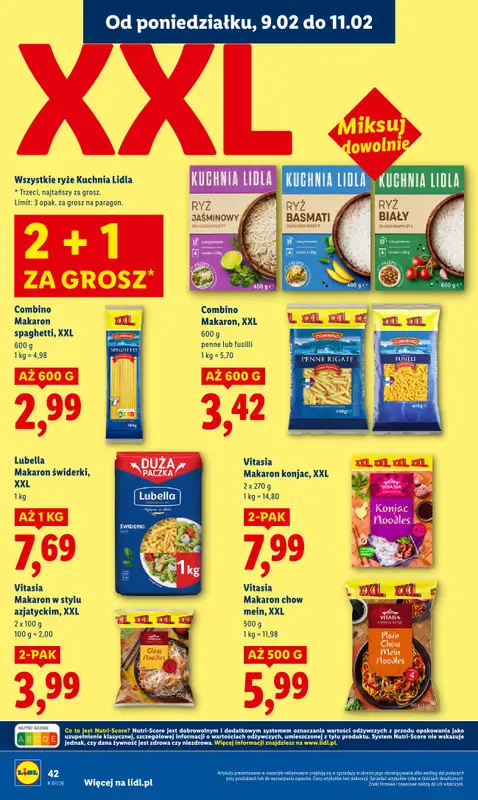 Lidl - gazetka promocyjna Oferta od poniedziałku od poniedziałku 09.02 do środy 11.02 - strona 42