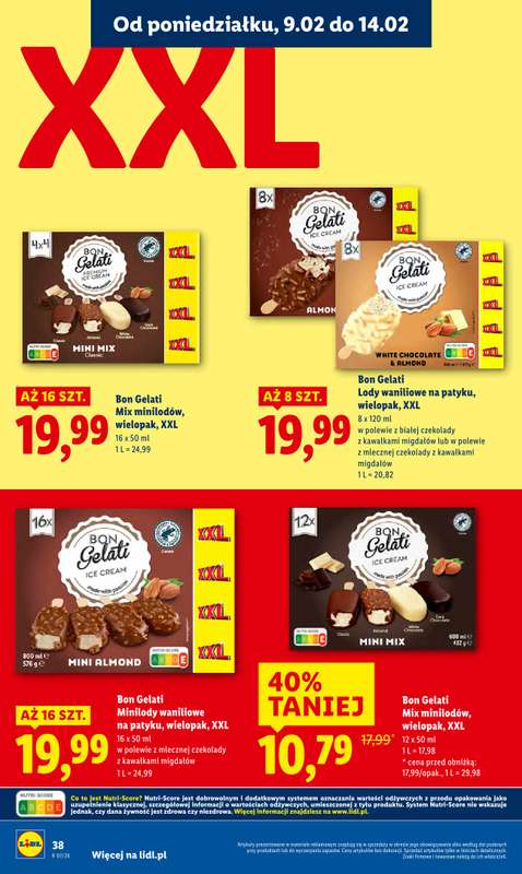 Lidl - gazetka promocyjna Oferta od poniedziałku od poniedziałku 09.02 do środy 11.02 - strona 38