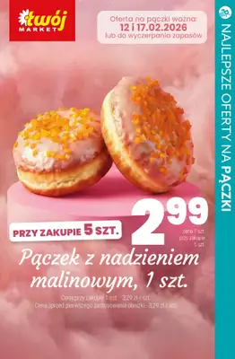 BEST SALE - gazetka promocyjna Najlepsze oferty na PĄCZKI! od środy 11.02 do czwartku 12.02 - strona 4