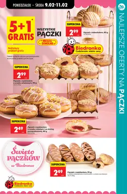 BEST SALE - gazetka promocyjna Najlepsze oferty na PĄCZKI! od środy 11.02 do czwartku 12.02 - strona 5