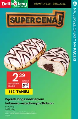 BEST SALE - gazetka promocyjna Najlepsze oferty na PĄCZKI! od środy 11.02 do czwartku 12.02 - strona 10