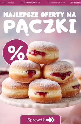 BEST SALE - gazetka promocyjna Najlepsze oferty na PĄCZKI! od środy 11.02 do czwartku 12.02
