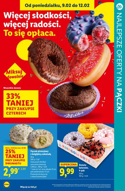 BEST SALE - gazetka promocyjna Najlepsze oferty na PĄCZKI! od środy 11.02 do czwartku 12.02 - strona 11