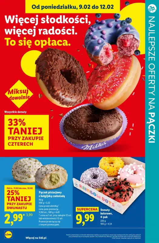 BEST SALE - gazetka promocyjna Najlepsze oferty na PĄCZKI! od środy 11.02 do czwartku 12.02 - strona 11