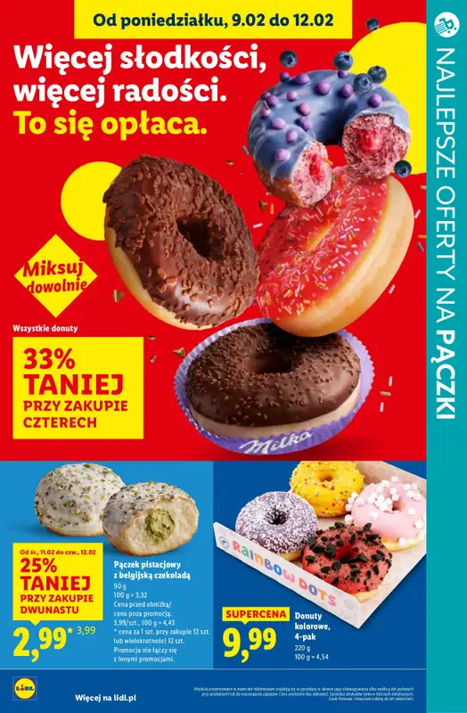 BEST SALE - gazetka promocyjna Najlepsze oferty na PĄCZKI! od środy 11.02 do czwartku 12.02 - strona 11