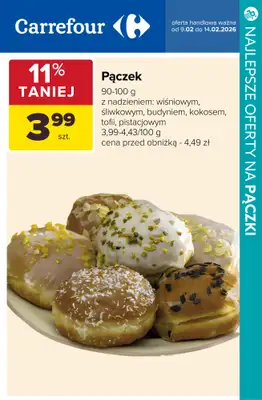 BEST SALE - gazetka promocyjna Najlepsze oferty na PĄCZKI! od środy 11.02 do czwartku 12.02 - strona 14