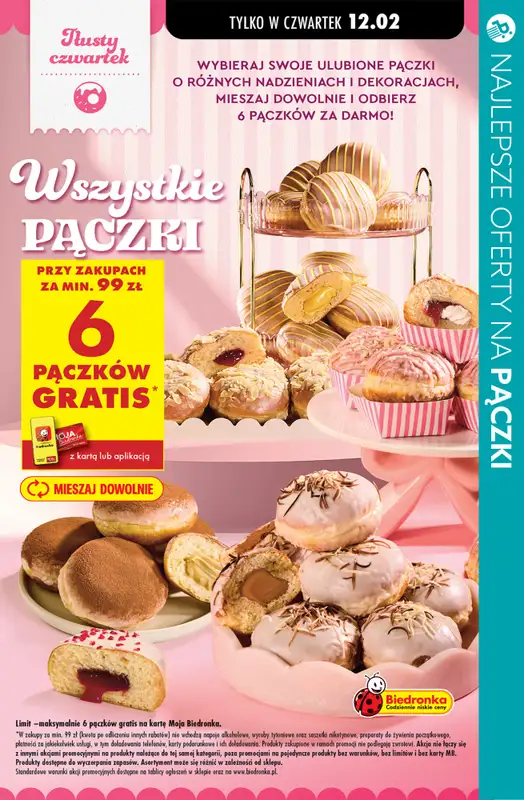 BEST SALE - gazetka promocyjna Najlepsze oferty na PĄCZKI! od środy 11.02 do czwartku 12.02 - strona 13