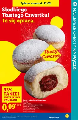 BEST SALE - gazetka promocyjna Najlepsze oferty na PĄCZKI! od środy 11.02 do czwartku 12.02 - strona 2