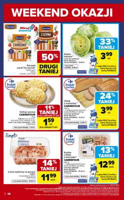 Carrefour - gazetka promocyjna Gazetka Weekend promek już od czwartku od czwartku 12.02 do soboty 14.02 - strona 2