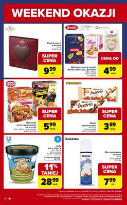Carrefour Market - gazetka promocyjna Gazetka Weekend promek już od czwartku od czwartku 12.02 do soboty 14.02 - strona 4