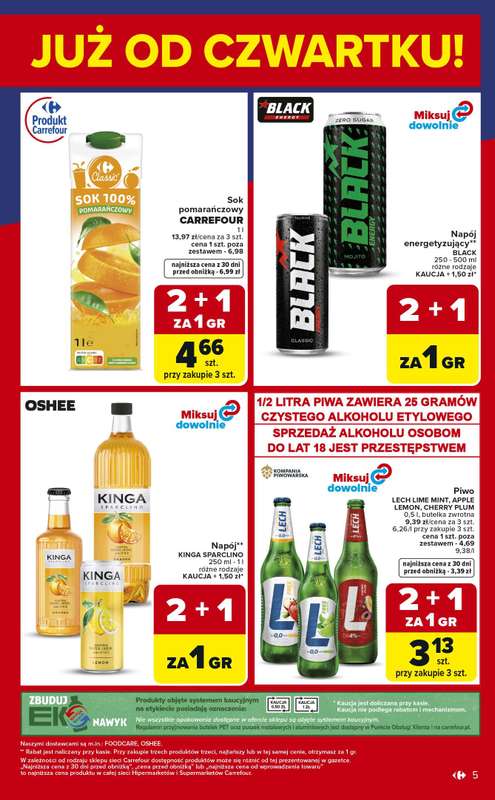 Carrefour Market - gazetka promocyjna Gazetka Weekend promek już od czwartku od czwartku 12.02 do soboty 14.02 - strona 5