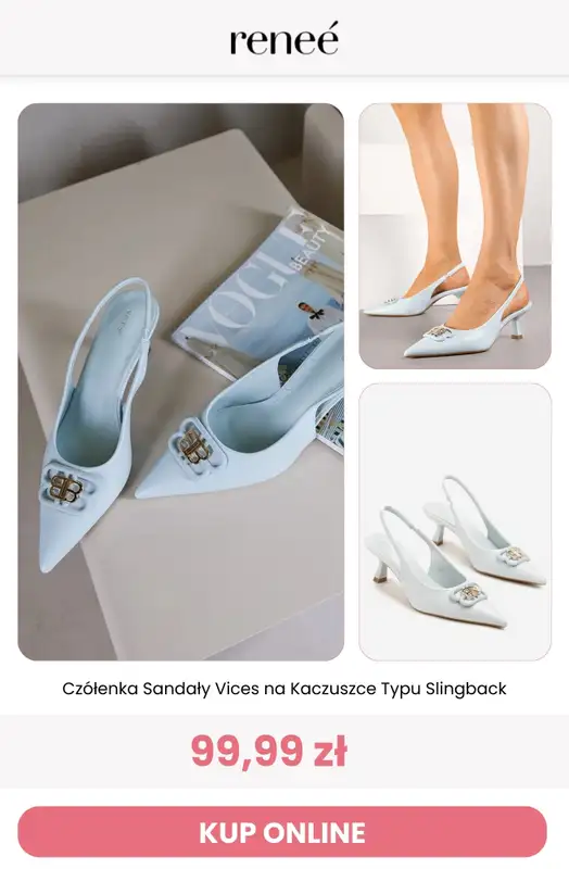 Renee - gazetka promocyjna Trendy: kolor brązowy i niebieski od środy 11.02 do czwartku 19.02 - strona 8