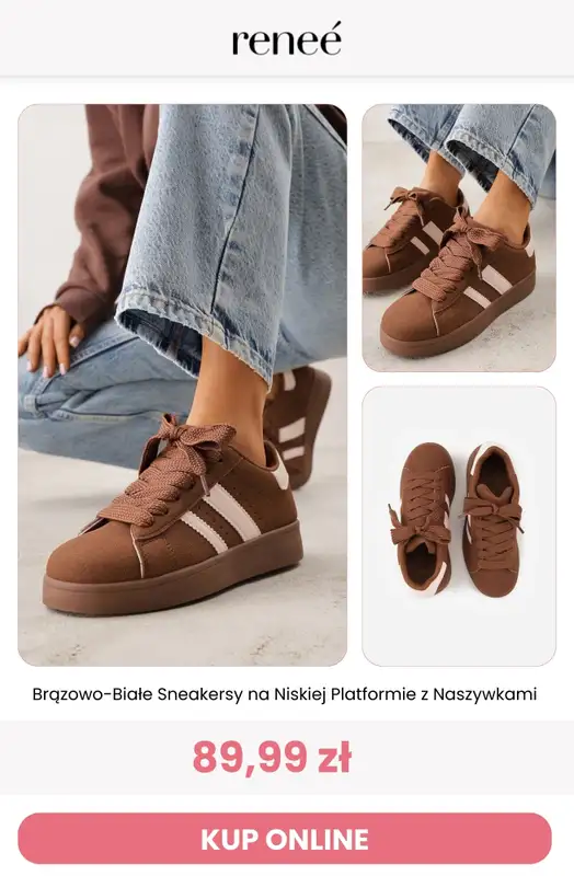 Renee - gazetka promocyjna Trendy: kolor brązowy i niebieski od środy 11.02 do czwartku 19.02 - strona 4