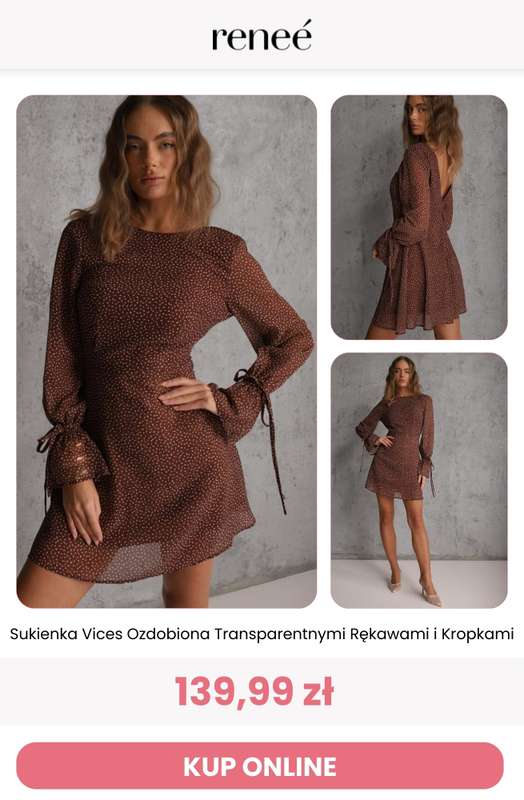 Renee - gazetka promocyjna Trendy: kolor brązowy i niebieski od środy 11.02 do czwartku 19.02 - strona 7