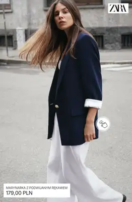 Zara - gazetka promocyjna Marynarki damskie od środy 11.02  - strona 5