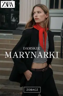 Zara - gazetka promocyjna Marynarki damskie od środy 11.02 