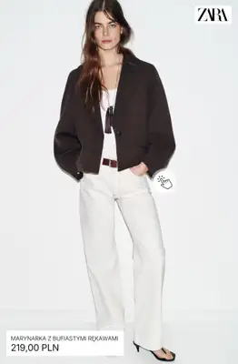 Zara - gazetka promocyjna Marynarki damskie od środy 11.02  - strona 9