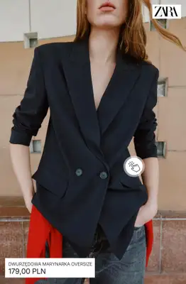 Zara - gazetka promocyjna Marynarki damskie od środy 11.02  - strona 8