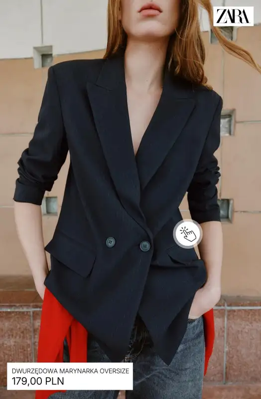 Zara - gazetka promocyjna Marynarki damskie od środy 11.02  - strona 8