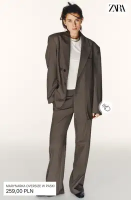 Zara - gazetka promocyjna Marynarki damskie od środy 11.02  - strona 10