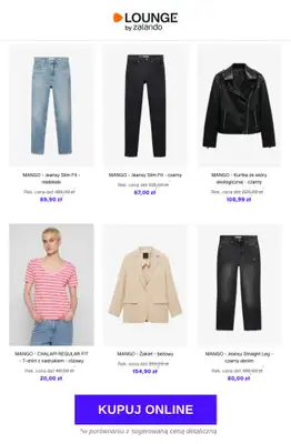 Lounge by Zalando - gazetka promocyjna Do -60% MANGO od środy 11.02 do soboty 14.02 - strona 3