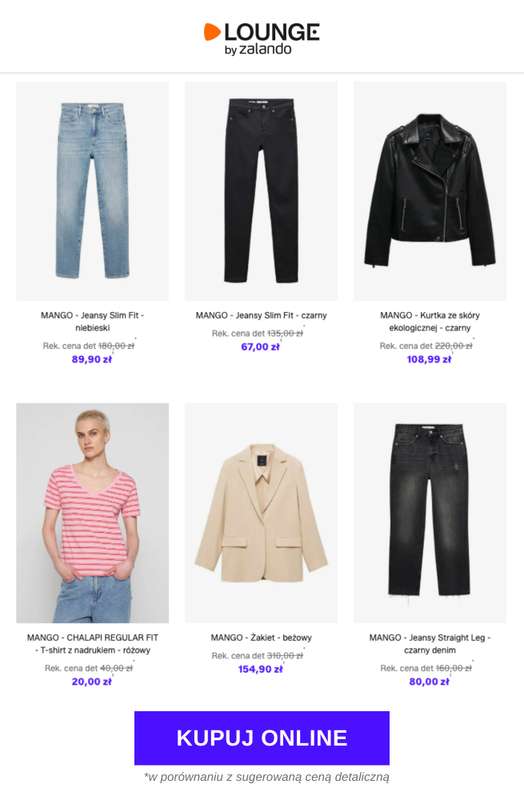Lounge by Zalando - gazetka promocyjna Do -60% MANGO od środy 11.02 do soboty 14.02 - strona 3