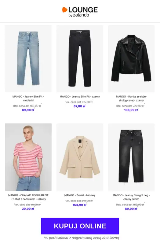 Lounge by Zalando - gazetka promocyjna Do -60% MANGO od środy 11.02 do soboty 14.02 - strona 3