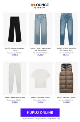 Lounge by Zalando - gazetka promocyjna Do -60% MANGO od środy 11.02 do soboty 14.02 - strona 5
