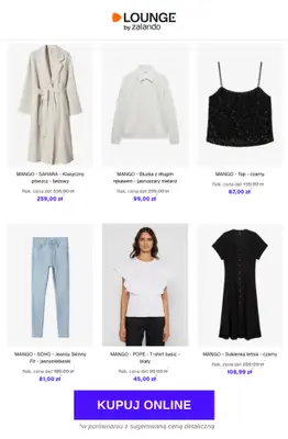 Lounge by Zalando - gazetka promocyjna Do -60% MANGO od środy 11.02 do soboty 14.02 - strona 11