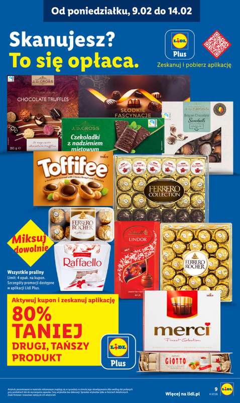 Lidl - gazetka promocyjna Oferta od poniedziałku od poniedziałku 09.02 do środy 11.02 - strona 9