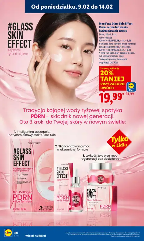 Lidl - gazetka promocyjna Oferta od poniedziałku od poniedziałku 09.02 do środy 11.02 - strona 60