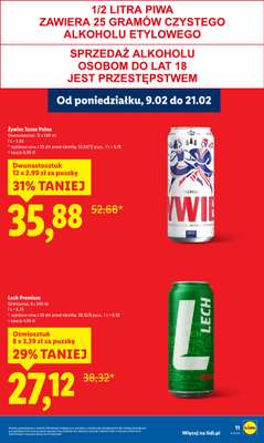Lidl - gazetka promocyjna Oferta od poniedziałku od poniedziałku 09.02 do środy 11.02 - strona 11