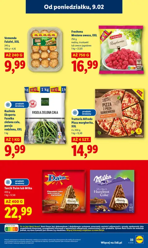 Lidl - gazetka promocyjna Oferta od poniedziałku od poniedziałku 09.02 do środy 11.02 - strona 33