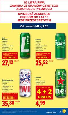 Lidl - gazetka promocyjna Oferta od poniedziałku od poniedziałku 09.02 do środy 11.02 - strona 41